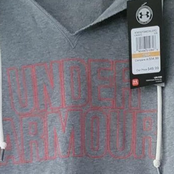 NWT Under Armor Fleece Hoodie - Picture 2 of 4